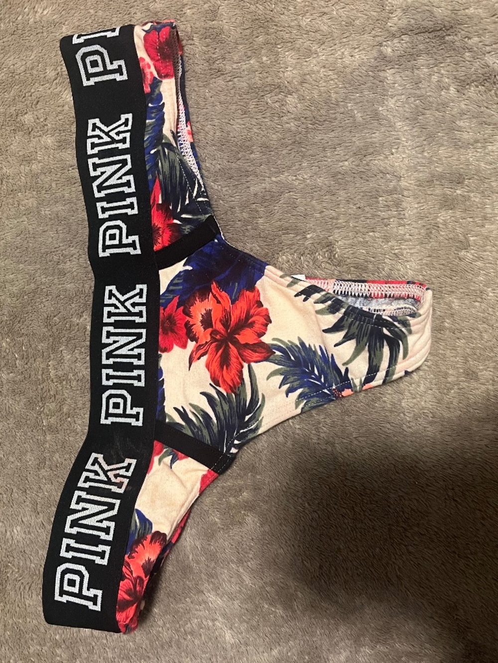 Xs Victoria’s Secret Floral Tropical Thong